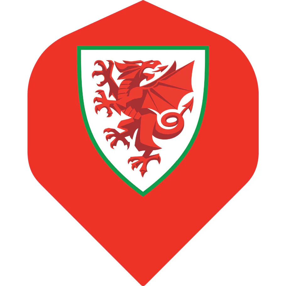 Wales FA Dart Flights 100 Micron No2