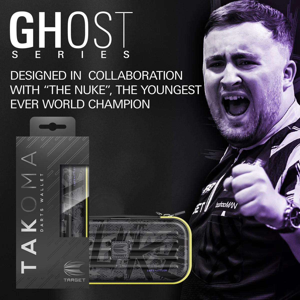 Target Luke Littler Takoma Ghost Case