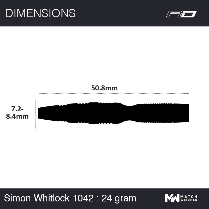 Simon Whitlock Urban Grip 2 Darts