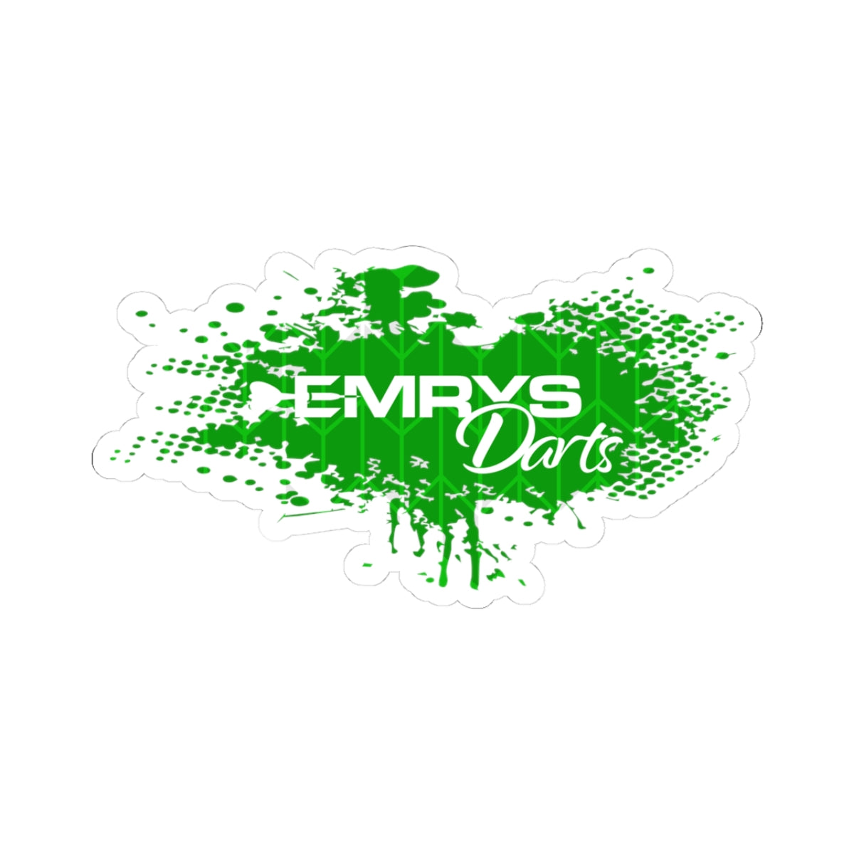 Emrys Darts Sticker with Emrys Darts Print
