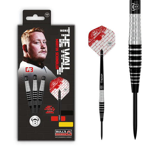 Bulls DE Martin Schindler G3 90% Tungsten Steel Tip Darts
