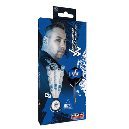 Bulls DE Jermaine Wattimena G3 90% Tungsten Steel Tip Darts