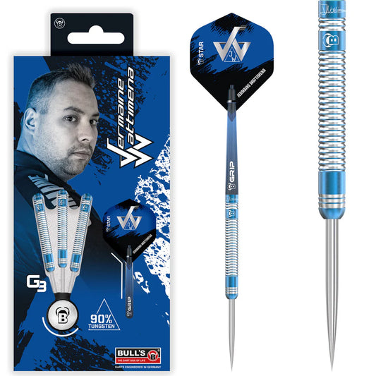 Bulls DE Jermaine Wattimena G3 90% Tungsten Steel Tip Darts