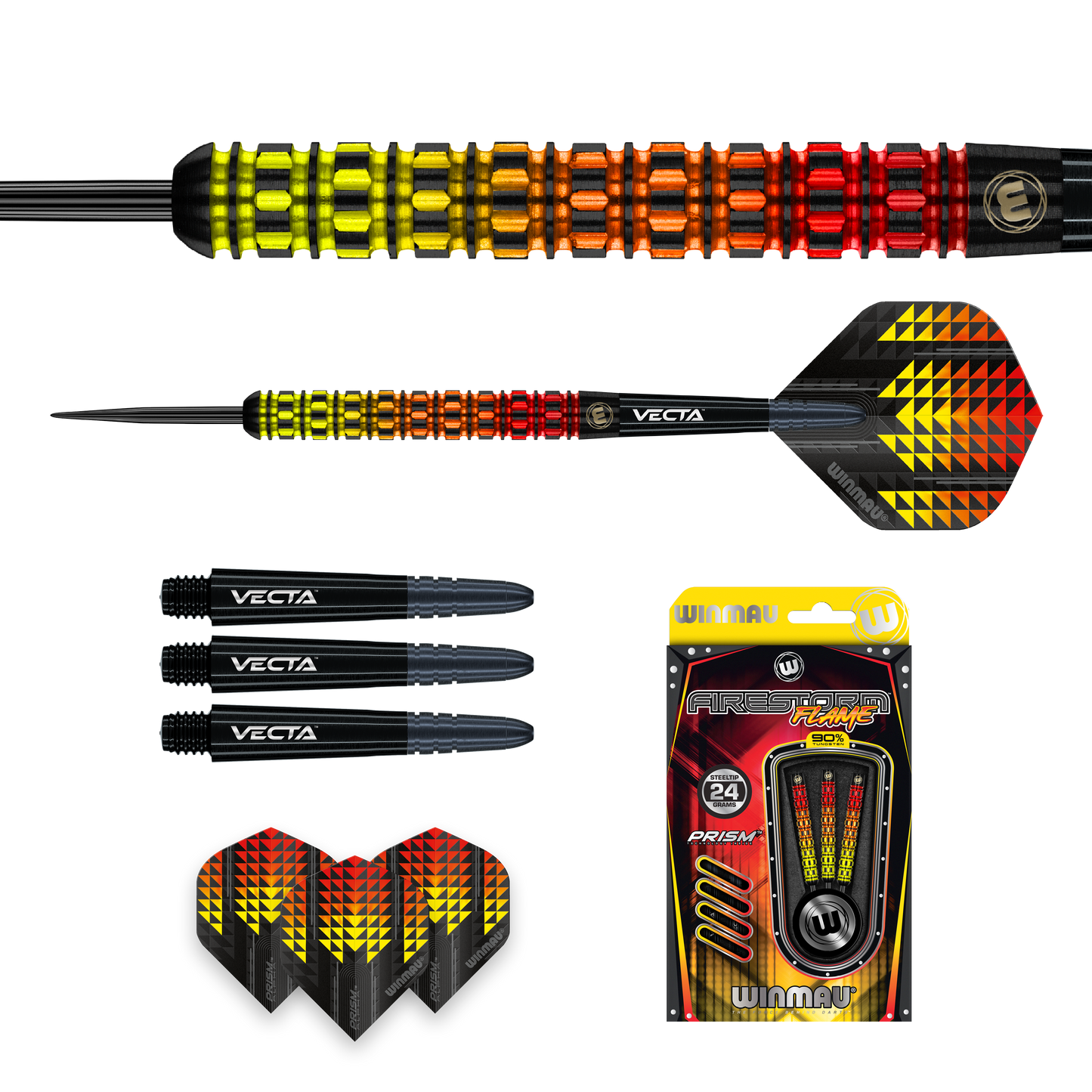 Winmau Firestorm Flame Darts