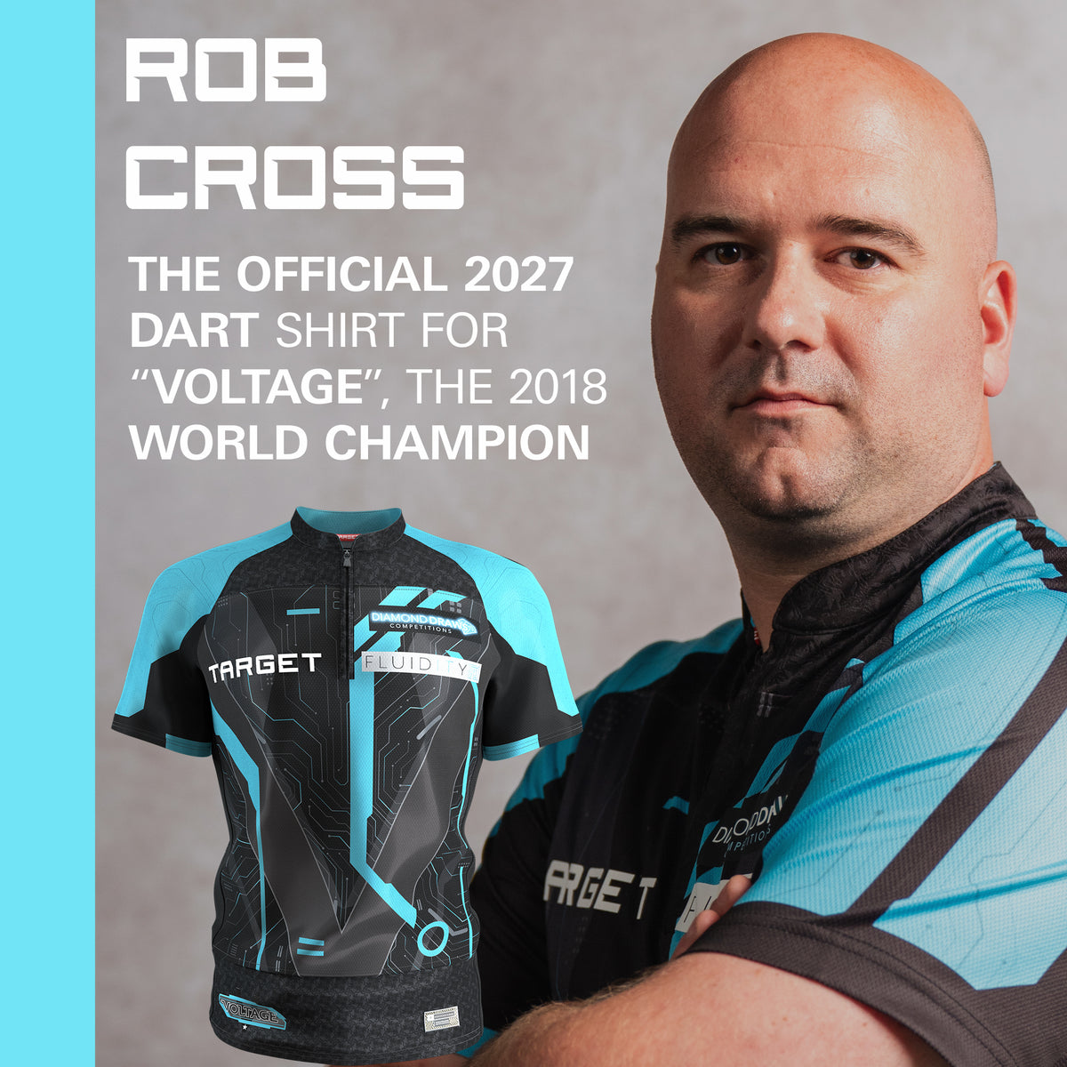 Rob Cross 2027 Official Playing Shirt