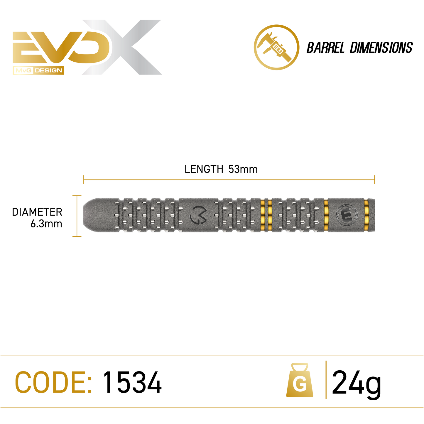 MvG Evo X Darts