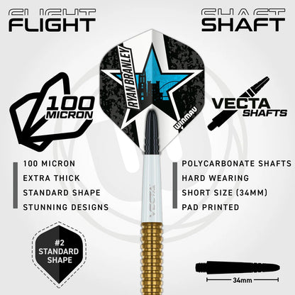Ryan Branley 90% Tungsten Darts
