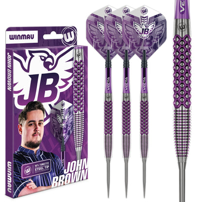 Winmau John Brown 90% Tungsten Steel Tip Darts