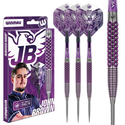 Winmau John Brown 90% Tungsten Steel Tip Darts