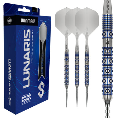 Winmau Lunaris Parallel 90% Tungsten Switch Point Darts