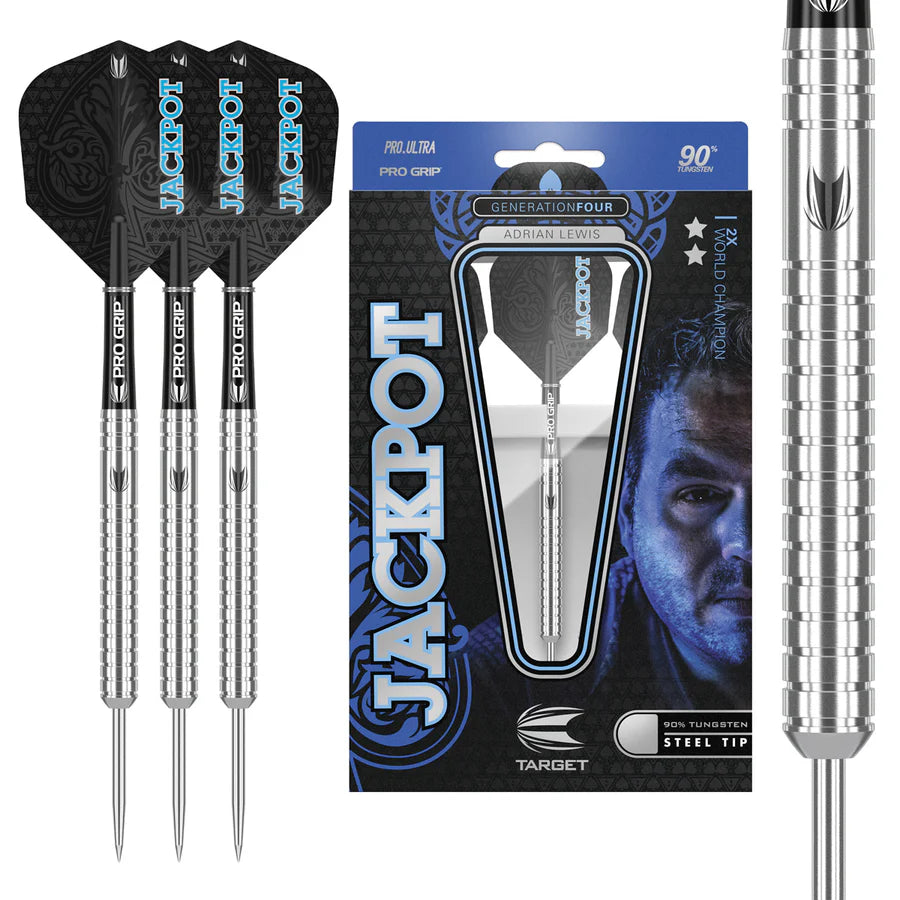 Target Adrian Lewis G4 90% Tungsten Steel Tip Darts