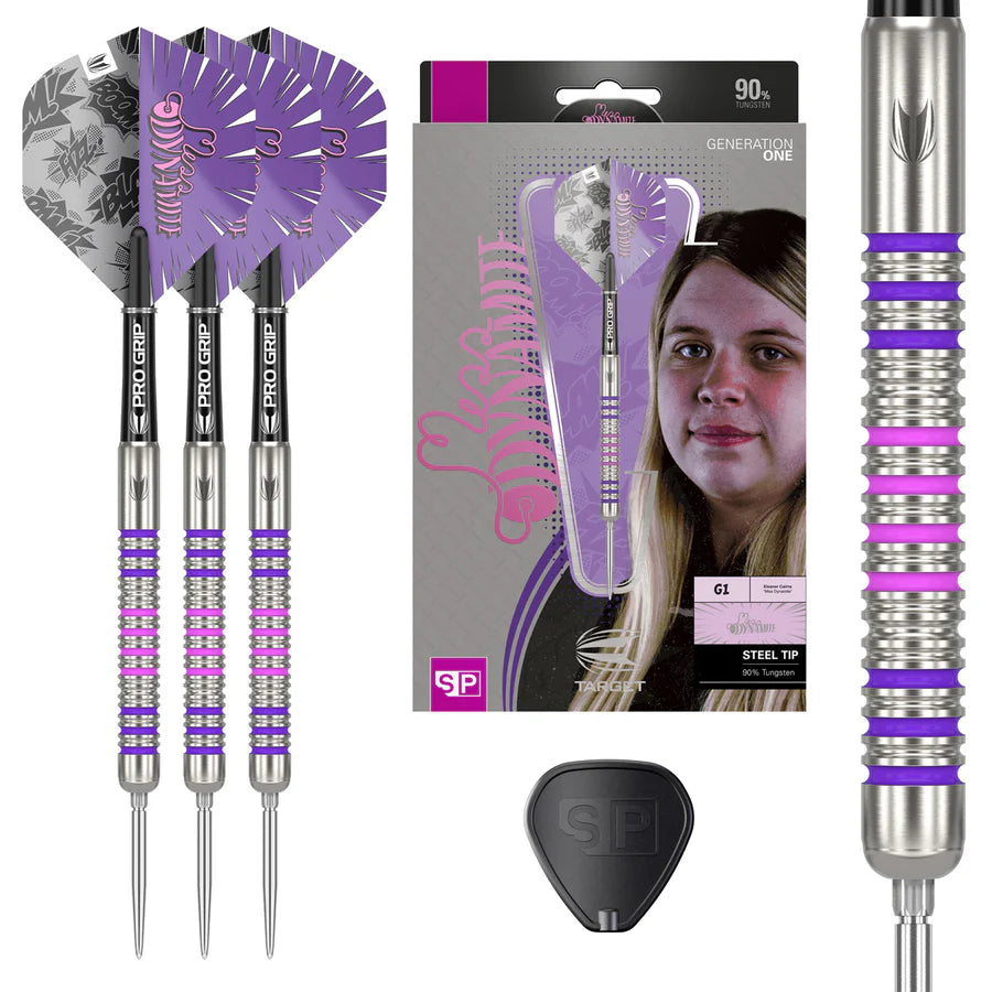 Target Eleanor Cairns 90% Swiss Point Steel Tip Darts