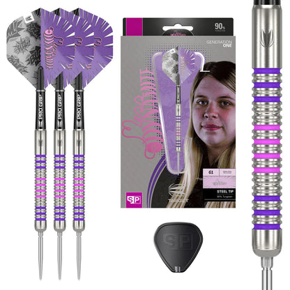 Target Eleanor Cairns 90% Swiss Point Steel Tip Darts