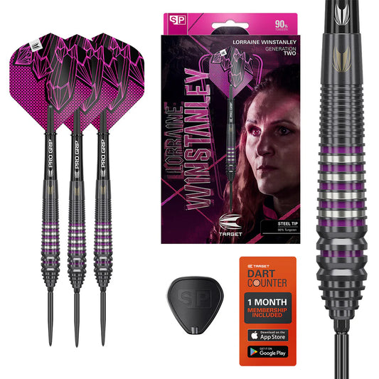 Target Lorraine Winstanley G2 90% Tungsten Swiss Point Darts