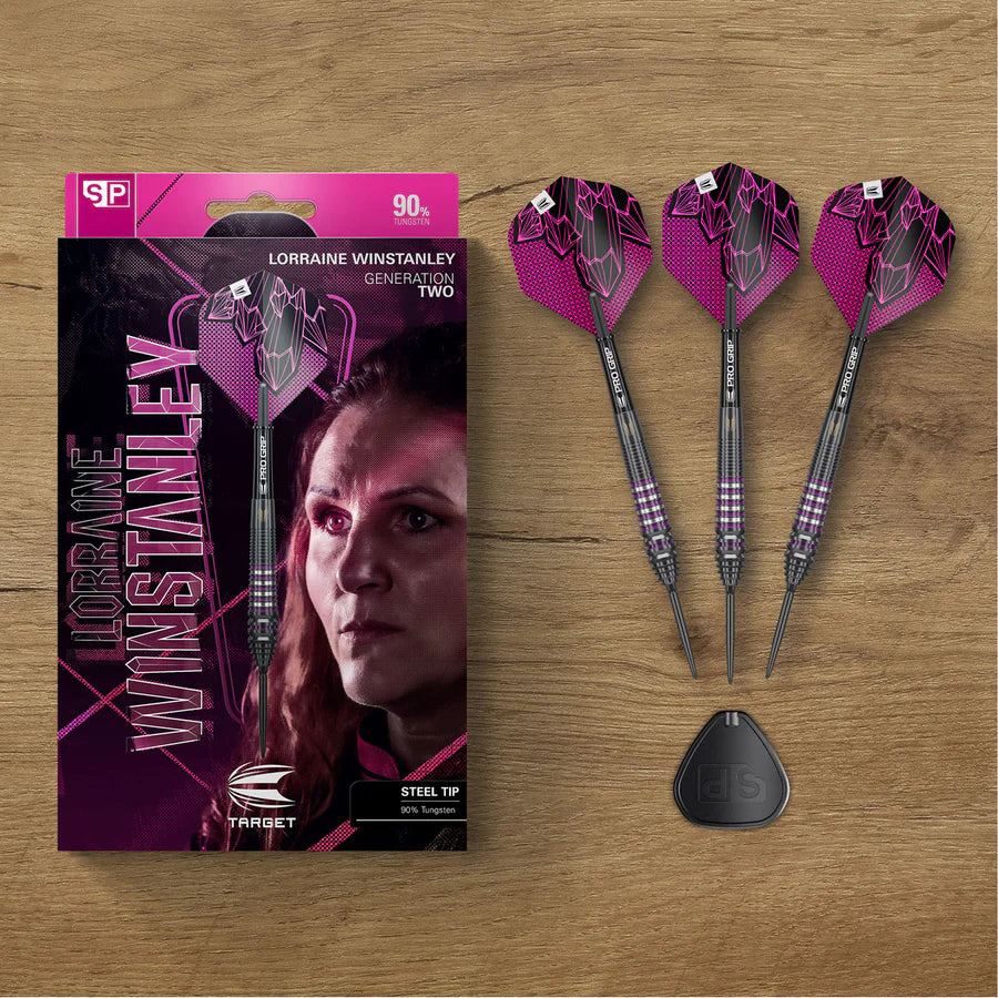 Target Lorraine Winstanley G2 90% Tungsten Swiss Point Darts