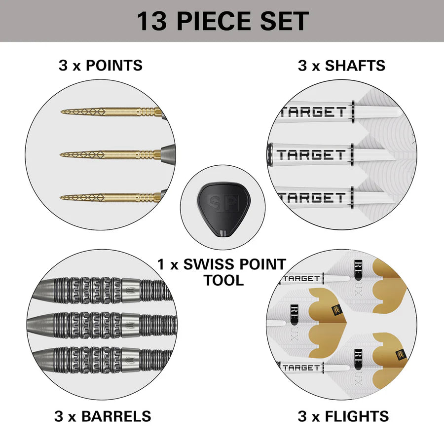 Target Redux 02 90% Tungsten Swiss Point Darts