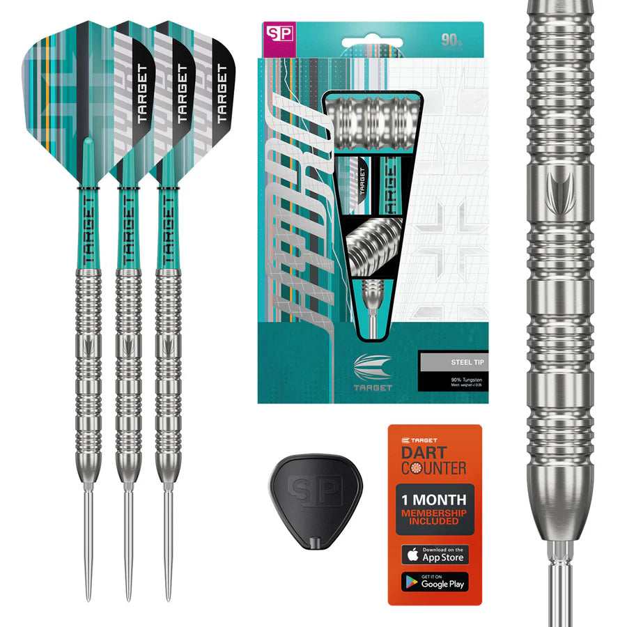 Target Hydro 02 90% Tungsten Swiss Point Darts