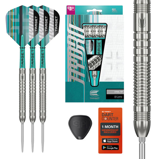 Target Hydro 03 90% Tungsten Swiss Point Darts