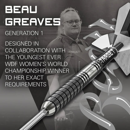 Target Beau Greaves G1 90% Tungsten Swiss Point Darts