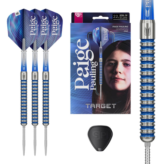 Target Paige Pauling G1 90% Tungsten SP Steel Tip Darts