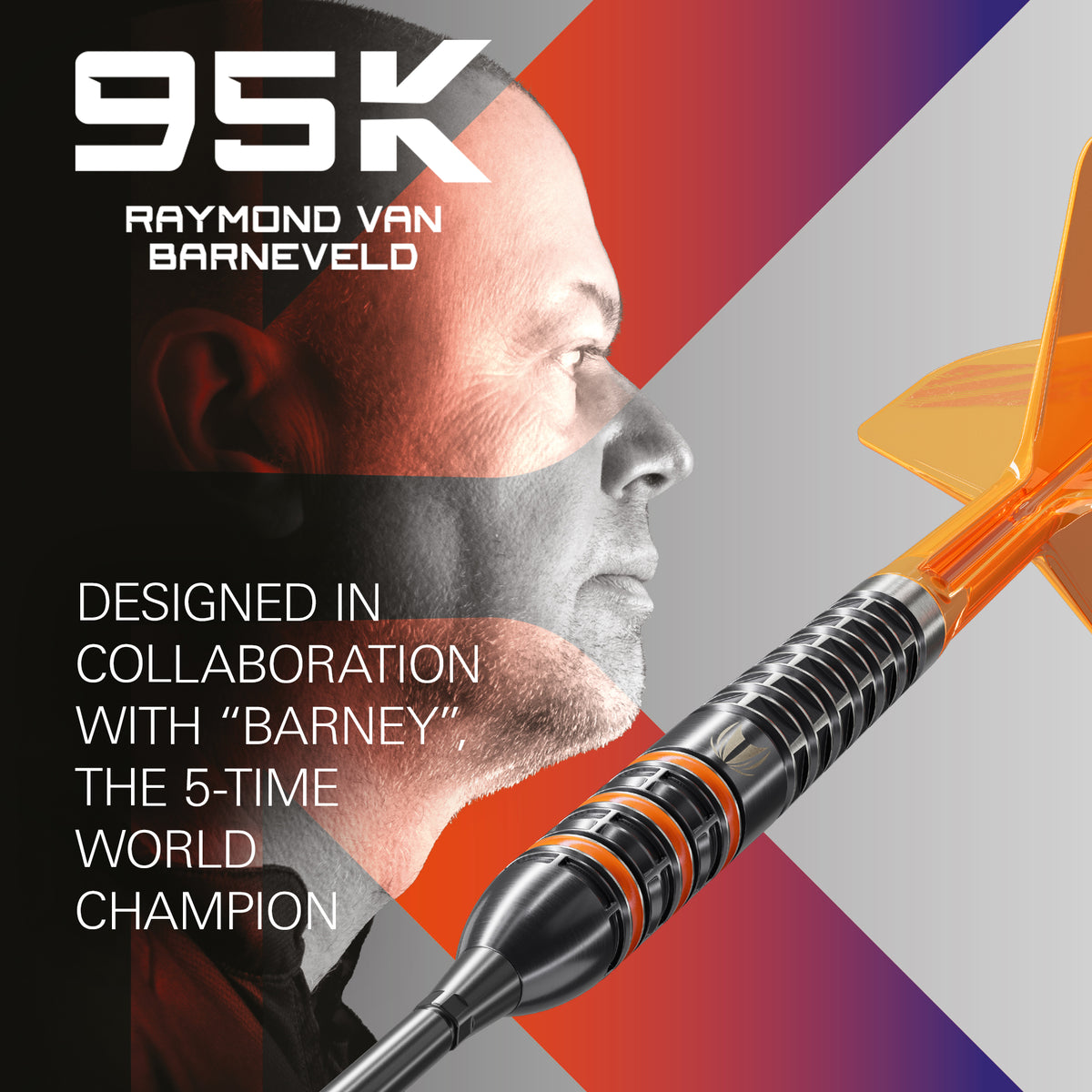 Target Raymond Van Barneveld 95K 95% Tungsten SP Steel Tip Darts