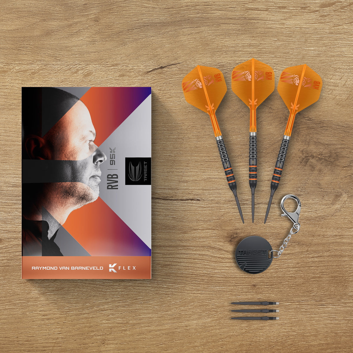 Target Raymond Van Barneveld 95K 95% Tungsten SP Steel Tip Darts