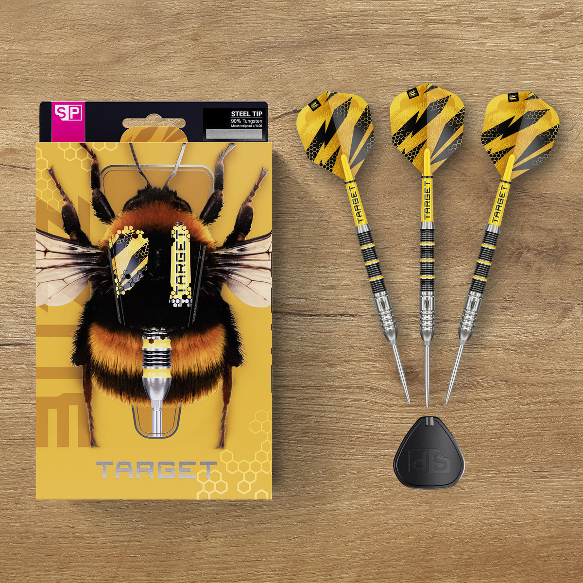 Target Buzz 02 90% Tungsten SP Steel Tip Darts