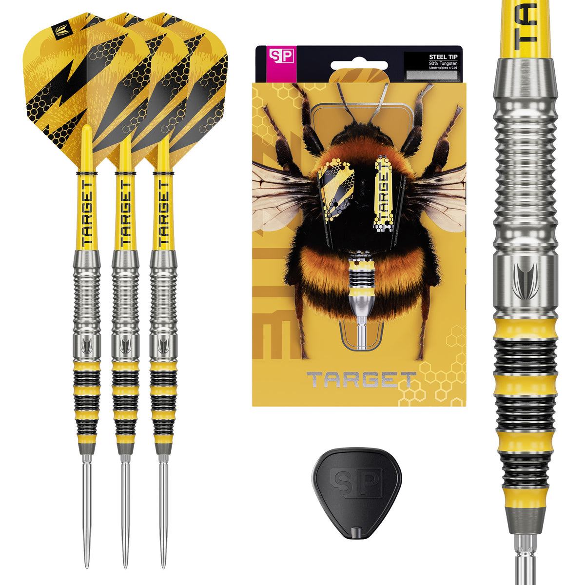 Target Buzz 03 90% Tungsten SP Steel Tip Darts