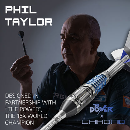 Target Phil Taylor Power Chrono 95% Tungsten SP Steel Tip Darts