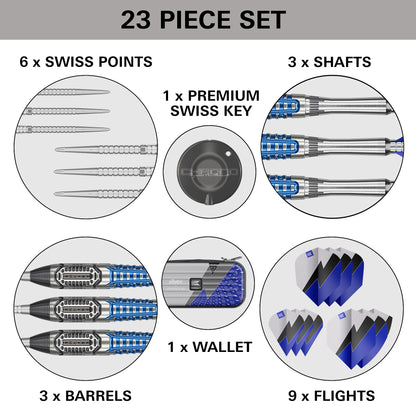Target Phil Taylor Power Chrono 95% Tungsten SP Steel Tip Darts