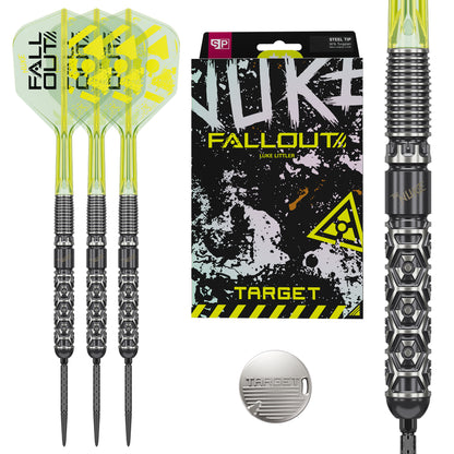 Target Luke “The Nuke” Littler Fallout 90% Tungsten SP Steel Tip Darts