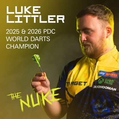 Target Luke “The Nuke” Littler Fallout 90% Tungsten SP Steel Tip Darts