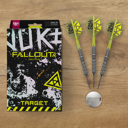 Target Luke “The Nuke” Littler Fallout 90% Tungsten SP Steel Tip Darts