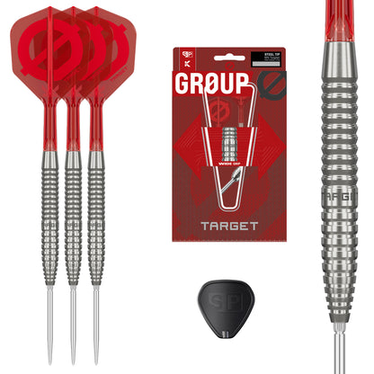 Target Group Ø 02 50% Tungsten SP Steel Tip Darts