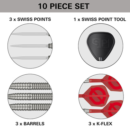 Target Group Ø 02 50% Tungsten SP Steel Tip Darts