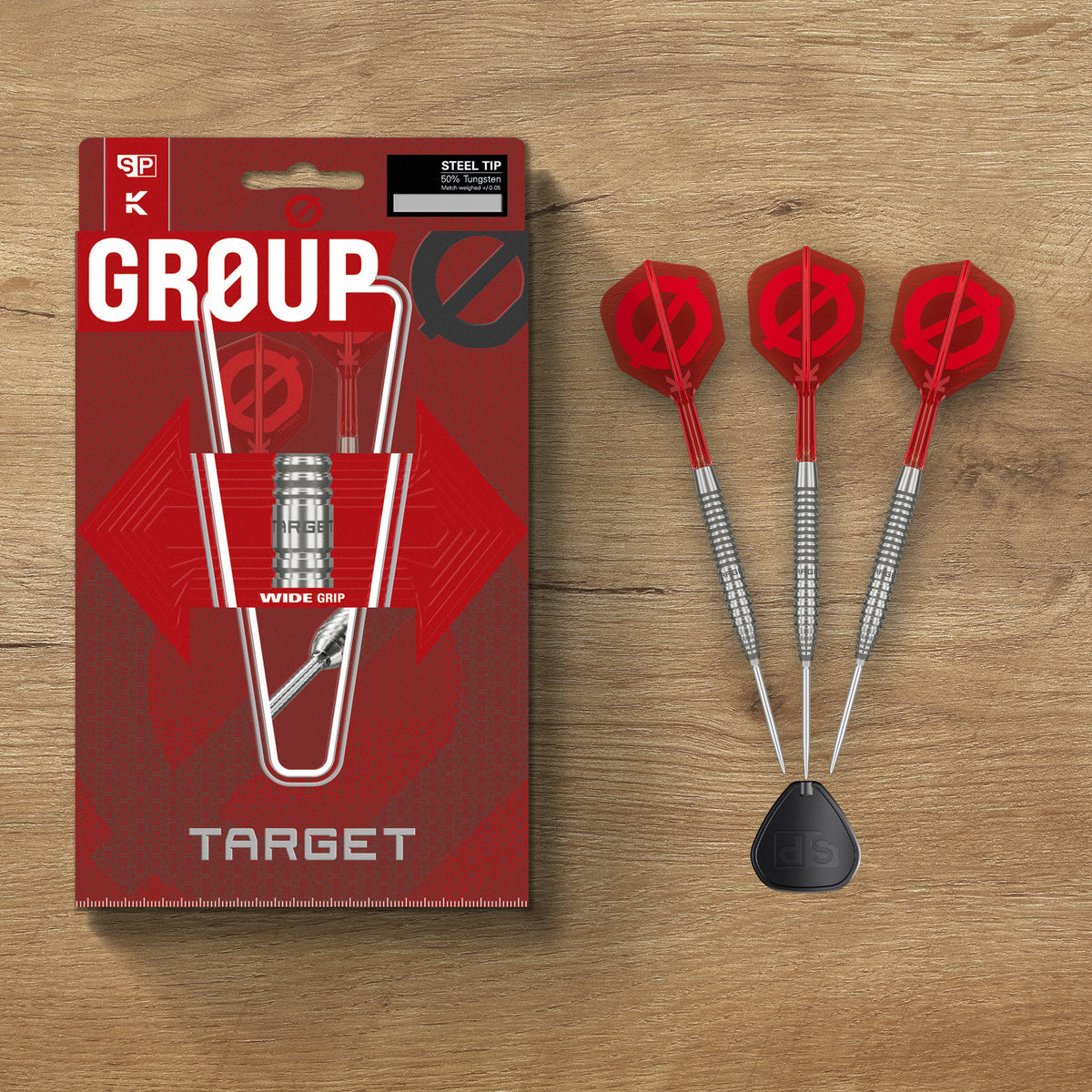 Target Group Ø 02 50% Tungsten SP Steel Tip Darts
