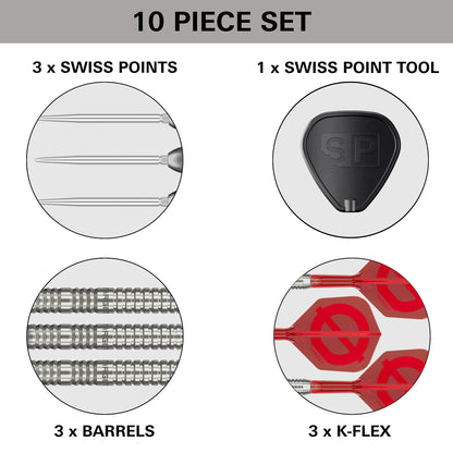 Target Group Ø 03 50% Tungsten SP Steel Tip Darts
