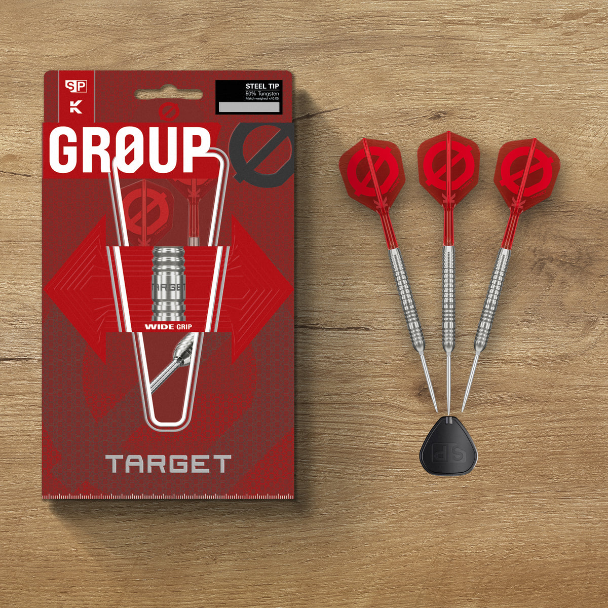 Target Group Ø 03 50% Tungsten SP Steel Tip Darts