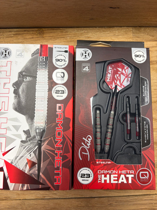 Harrows Damon Heta Series 4 Quick Point 23g 9/10 Second Hand Darts