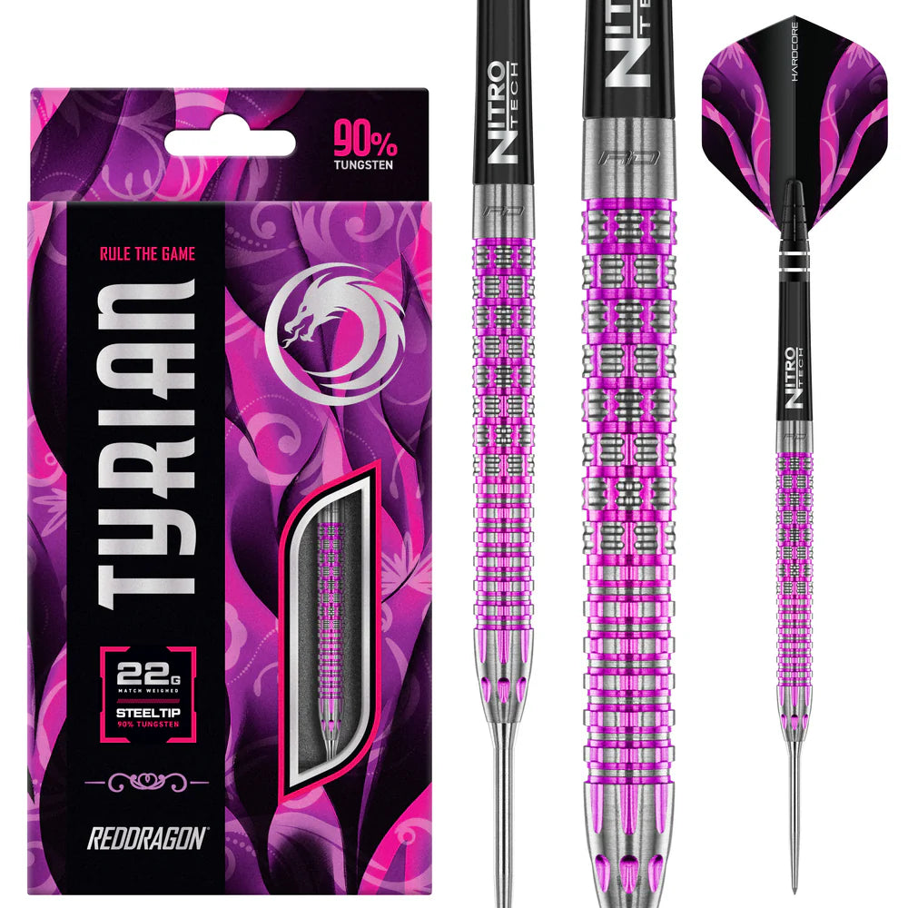 Red Dragon Tyrian 90% Tungsten Darts
