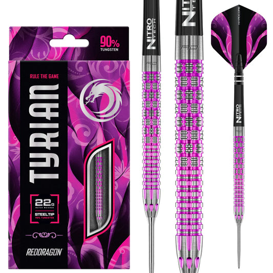 Red Dragon Tyrian 90% Tungsten Darts