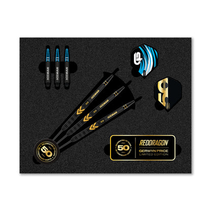 Red Dragon Gerwyn Price 50 Year 90% Tungsten Darts