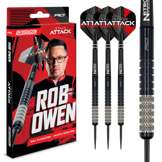 Rob "Stack Attack" Owen V1 90% Tungsten Darts