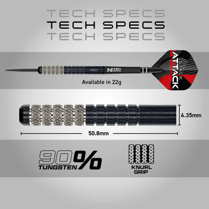 Rob "Stack Attack" Owen V1 90% Tungsten Darts