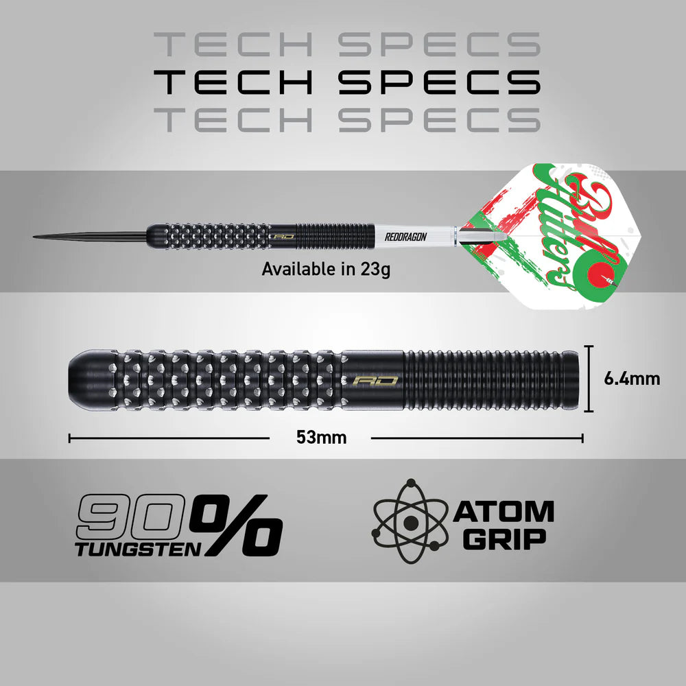 Red Dragon Bullhitters V1 90% Tungsten Darts