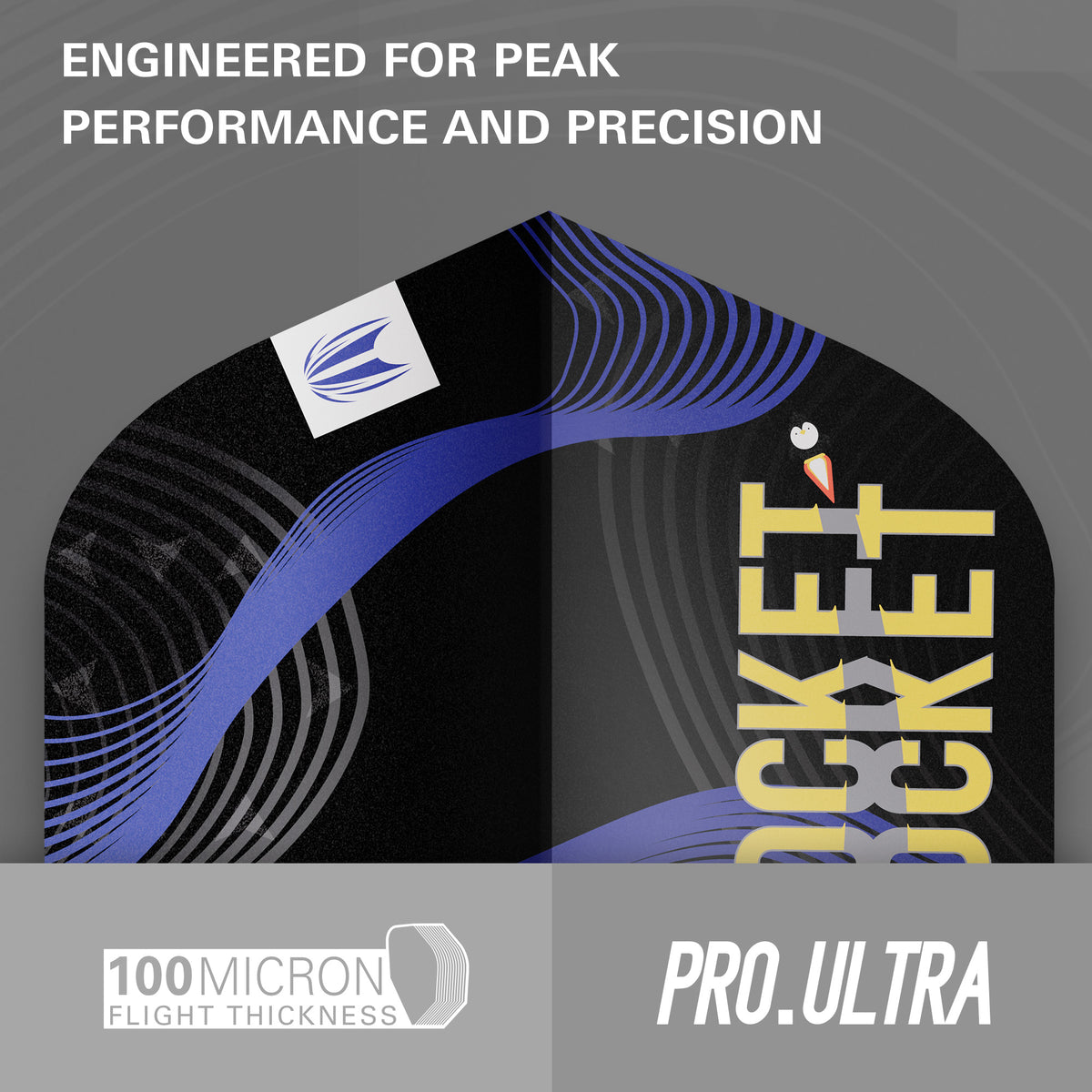 Target Pro Ultra Justin Hood No.6 Dart Flights