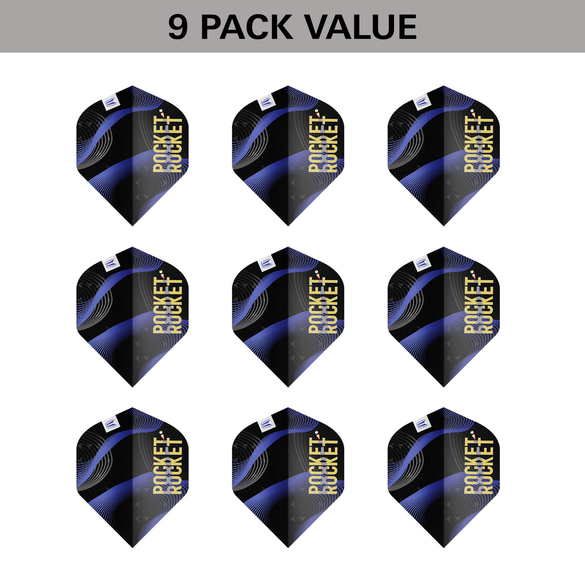 Target Pro Ultra Justin Hood No.6 Dart Flights