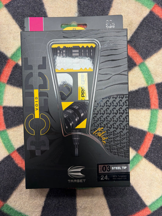 Target Bolide Void 03 24g Second Hand Darts 8/10