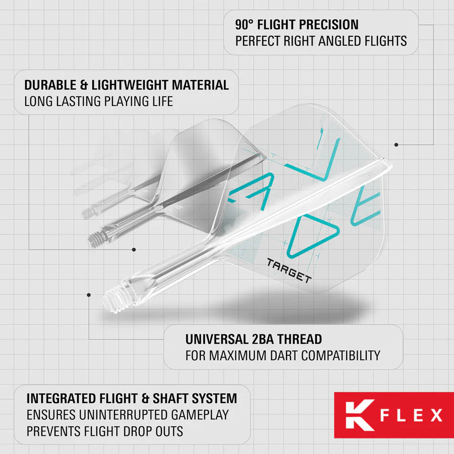 Target K-Flex Rove No2 Integrated Dart Flights
