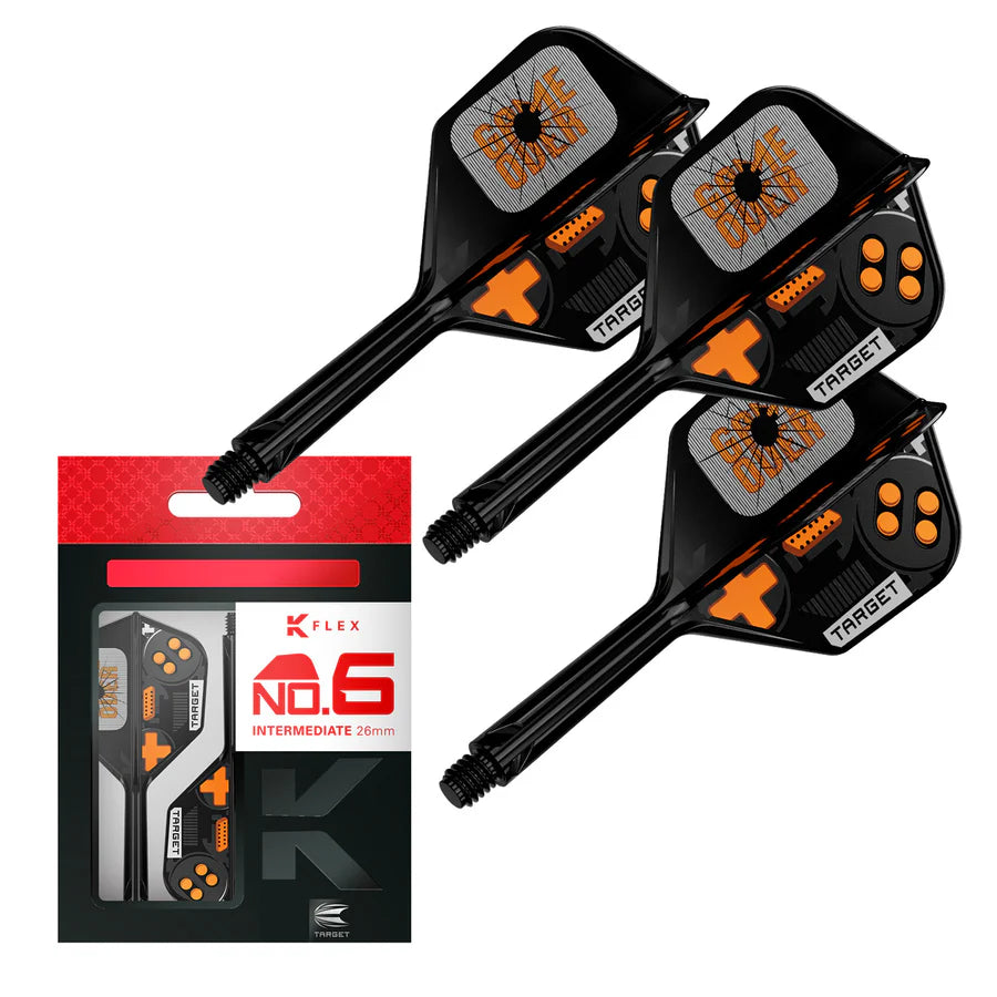 Target K-Flex Game Over No6 Integrated Flights & Shafts